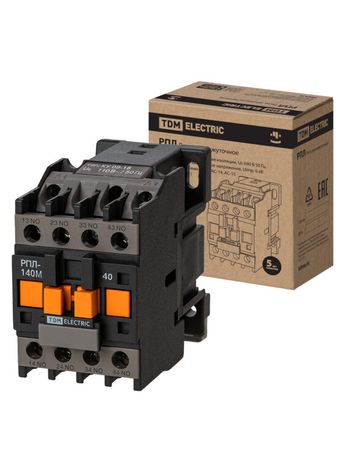 Реле промежуточное РПЛ-140М УХЛ4Б, 16А, 110В 50Гц, 4НО | SQ0701-0513 TDM