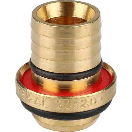 Угольник ВР 1/2'х20 переходной, для металлопластиковых труб винтовой - RG008S9DJ316VD STOUT SFS-0007-001220