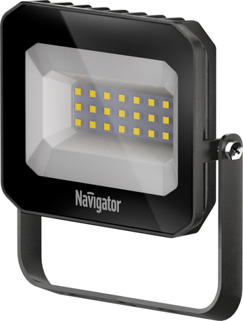 Прожектор светодиодный 95 424 NFL-04-20-4K-BL-LED 20Вт 4000К IP65 2000лм черн. Navigator 95424