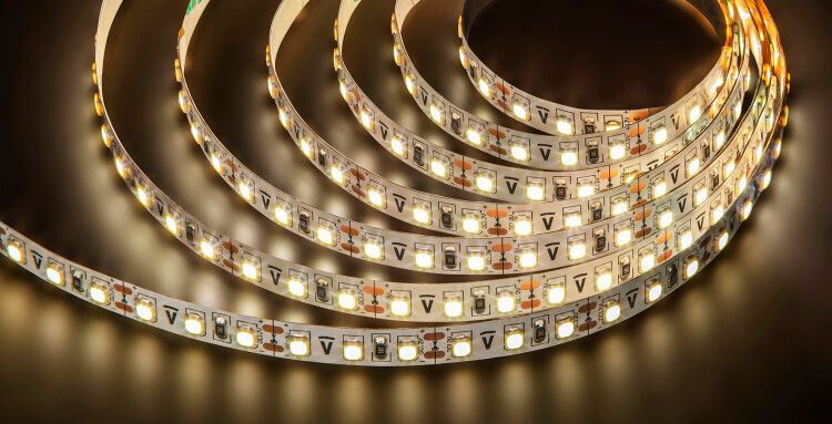 Лента светодиодная NLS-3528WW120-9,6-IP20-12V R5 9,6Вт 12В 2700К IP20 5м | 71410 Navigator 18195 NLS-3528