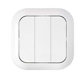 Выключатель 3-кл. СП 10А бел. Bylectrica C05 6-234