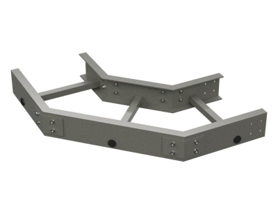 Угол горизонтальный 90 градусов 150x200 R=300 стеклопластик - GLG91520 DKC (ДКС)