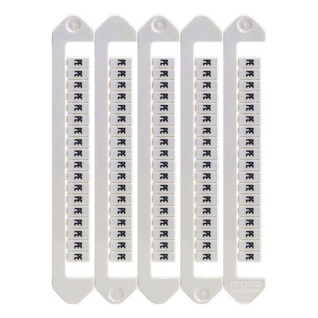 Маркировка для клемм, ширина 5 мм, символы 11 , горизонтальная ориентация - NUTB-5-11H ДКС