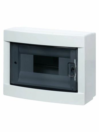 Бокс пластиковый навесной ЩРН-ПМ-8 модулей АБС-пластик IP41 Народный | SQ0920-0004 TDM