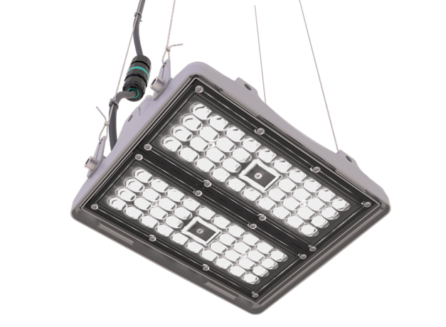 Светильник светодиодный L-pixel 150Вт 24000Лм 4000K 220В IP66 RAL7035 | PX150-41416-124-182 LEDEL