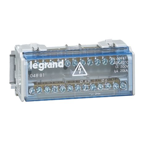 Кросс-модуль 2Р*13 контакт.40А | 004881 Legrand
