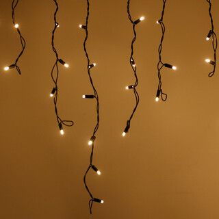 Гирлянда ARD-ICICLE-CLASSIC-5000x500-BLACK-160LED-FLASH Warm (230V, 10W, IP65) (Ardecoled, -) | 042726 Arlight