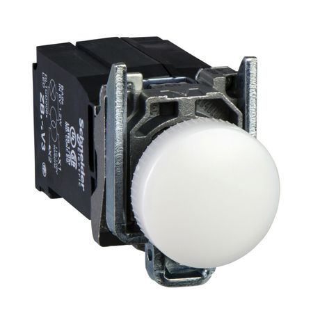 Лампа сигнальная 22мм с трансф. пит. бел. подсветкой SchE XB4BV41 Schneider Electric