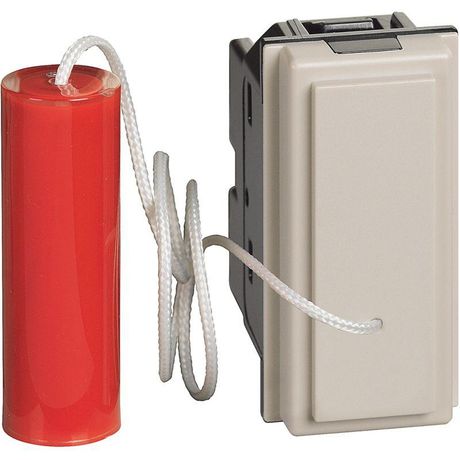 Переключатель 1мод. Living Now со шнурком песоч. Leg BTC KM4033 Legrand