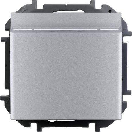 Выключатель карточный 6А без задержки выключения безвинтовое крепление алюминий INSPIRIA - 673802 Legrand