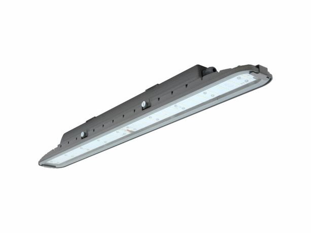 Светильник светодиодный взрывозащищен SLICK.PRS LED 20 with driver box /tempered glass/ through wiring Ex 5000K| 1631004090 | Световые Технологии