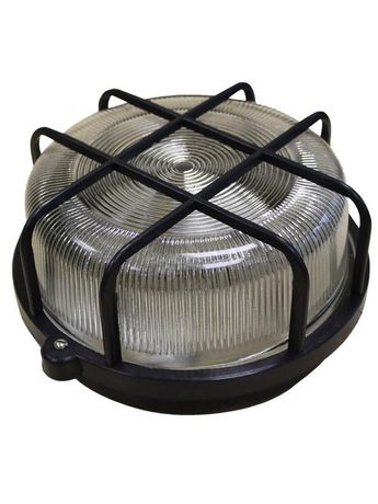 Светильник НБП 01-100-003 У3 со стеклом черн./полипропилен Витебск 1502-10020 Свет (Витебск)