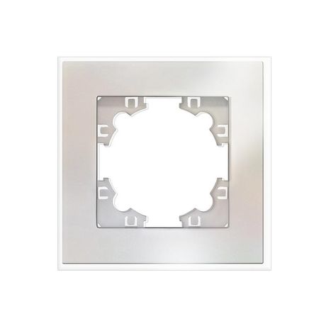 Афина рамка стеклянная одноместная, жемчуг (еврослот) - 2260 Союз