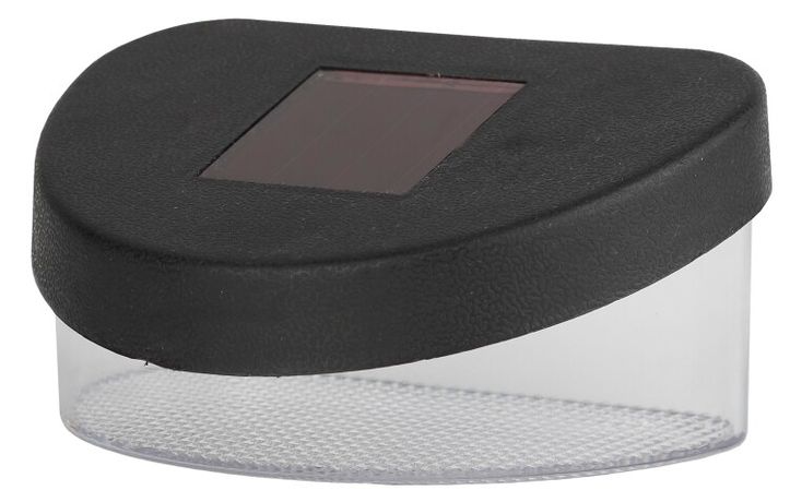 Светильник садовый на солнечной батарее, пластик, черный, 5,5 см SL-PL8-MNT1 - Б0018819 ЭРА