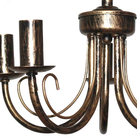 Светильник Рустика 253 бронза НСБ 01-5х60-123 Е14 ИУ - 1005404246 Элетех