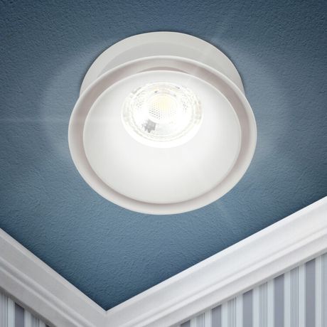 Встраиваемый светильник декоративный KL94 WH MR16/GU5.3 белый, пластиковый (MR16/GU5.3 в комплект не входит) ЭРА - Б0054378