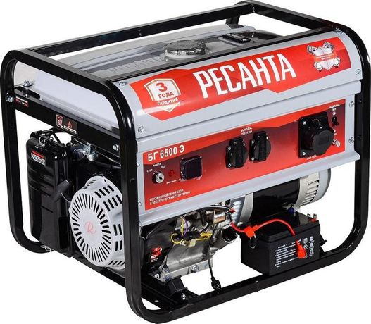Электрогенератор БГ 6500 Э | 64/1/46 РЕСАНТА Huter