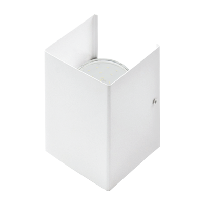 Светильник накладной двусторонний GX53S-WALL 2MW под лампу GX53 230B матовый белый | 4690612024455 IN HOME