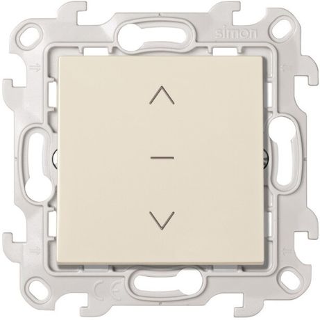 Выключатель жалюзи 3-позиционный 10A 250В цвета слоновая кость S24 Harmonie | 2420333-031 Simon
