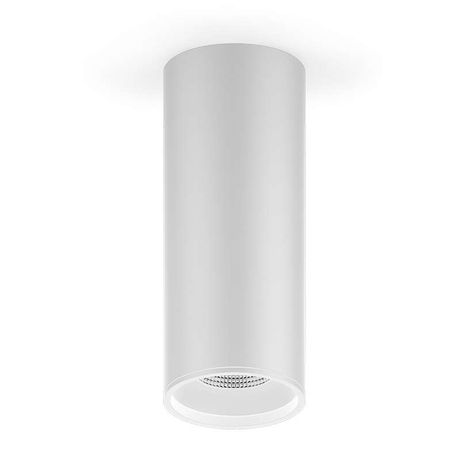 Светильник светодиодный ДПО 12 Вт 920 Лм 4100К цилинндр накладной 170-240 В 79х100 мм IP20 белый LED Overhead Gauss - HD013