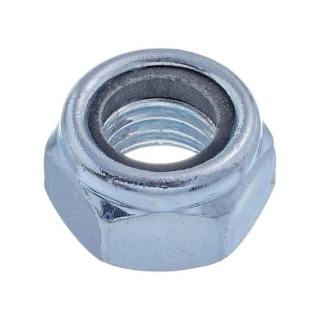 Гайка самоконтрящаяся с нейл. вставкой М6 DIN 985 класс прочн. 5 цинк (уп.200шт) пакет СТРОЙМЕТИЗ UTORM3040048