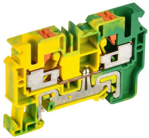 Колодка клеммная CP-PEN земля 10мм2 желто-зеленая | YCT21-00-K52-010 IEK