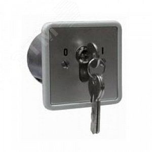 Переключатель с ключом Keyswitch, врезной, 2 группы контактов НР/НЗ, высокий уровень секретности - smkd0205 Smartec ST-ES120