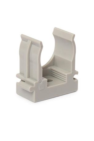 Крепеж-клипса пластиковая для монтажного пистолета, 20 мм, RAL7035 ( KLP ) | 6836302 OBO Bettermann