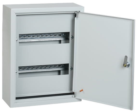 Корпус металлический ЩРн-24 (ВхШхГ) 395х310х120мм LIGHT | MKM14-N-24-31-ZL IEK