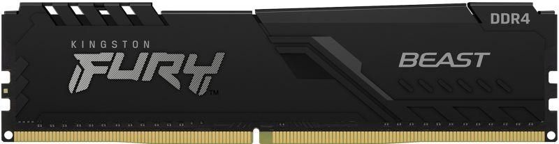 Память оперативная KF432C16BB/4 4GB 3200MHz DDR4 CL16 DIMM FURY Beast Black KINGSTON 1000632740