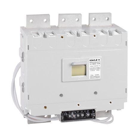 Выключатель автоматический 1600А ВА55-43-334710 УХЛ3 РЕГ 690В AC НР=230В AC/220В DC КЭАЗ 245992