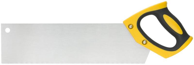 Пила обушковая Профи, прорезиненная ручка, шаг 2 мм, 350 мм - 41280 РОС