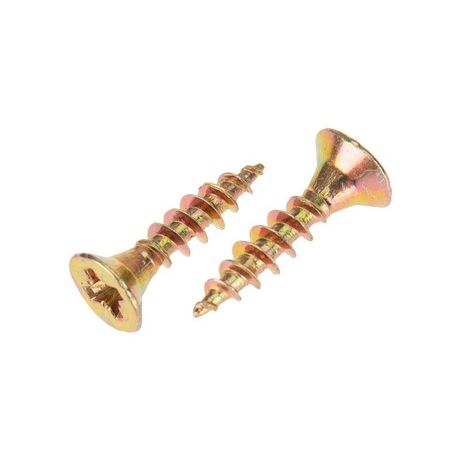 Саморез универсальный 3.5х16, желтый цинк, упаковка поставщика ( 32 000 шт. ) | 1111-3516-1 KRANZ