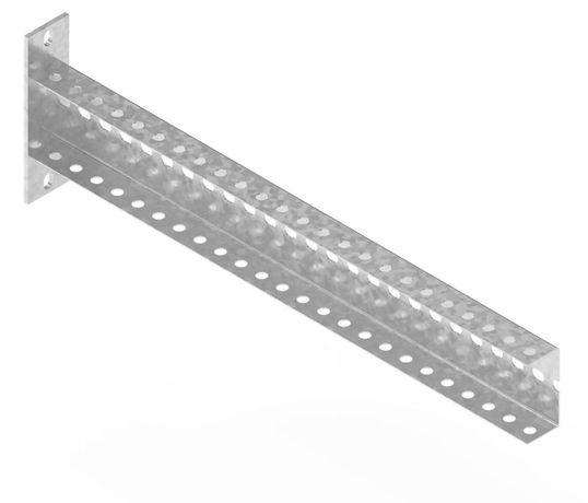 Консоль 85х40 основание 600 s: 3 облегченная П(U) - образная Н3114420631 СОЭМИ