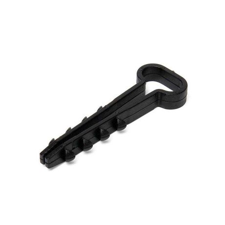 Дюбель-хомут ДХП 8-5 для плоского кабеля нейлон черн. (уп.100шт) Fortisflex 81828 КВТ