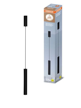 Подвесной декоративный светильник OSRAM TUBE ДСО 12Вт 3000К 800Лм IP20 черный 4607194233083