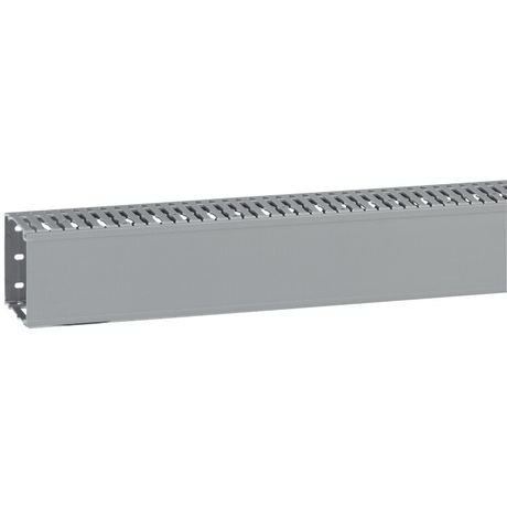 Кабель-канал (крышка + основание) Transcab - 80x80 мм серый RAL 7030 | 636117 Legrand
