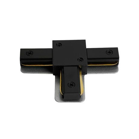 Коннектор Т-образный черный для шинопровода CAB1007 - 51896 FERON