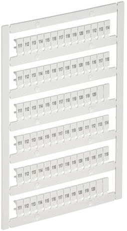 Маркер для CTS/CP 2.5кв.мм "111-120" ARMAFIX IEK AF-CT10D-M-D25-12 IEK арт. AF-CT10D-M-D25-12