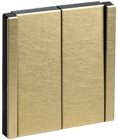 Выключатель перекрестный 2-кл. 1п 1мод. СП FORTE&PIANO FP609M 10А IP20 шампань IEK FP-V23-0-10-1-M-K37 IEK (ИЭК) арт. FP-V23-0-10-1-M-K37