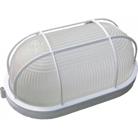 Светильник ЖКХ под лампу 1хE27 AC 220В IP54 овал 105х85х212мм с решеткой max 60Вт НБП Gauss - 926602216