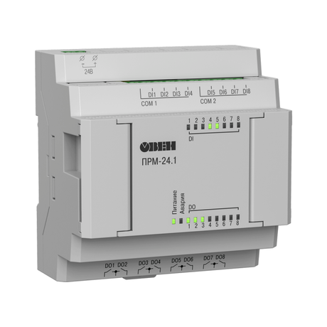 Модуль расширения дискретного ввода/вывода ПРМ-24.6 ОВЕН 141193