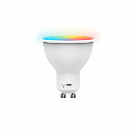 Лампа светодиодная LED 6 Вт 440 лм RGBW софит MR16 GU10 AC 220В и димирование от пульта Black Gauss - 101106406