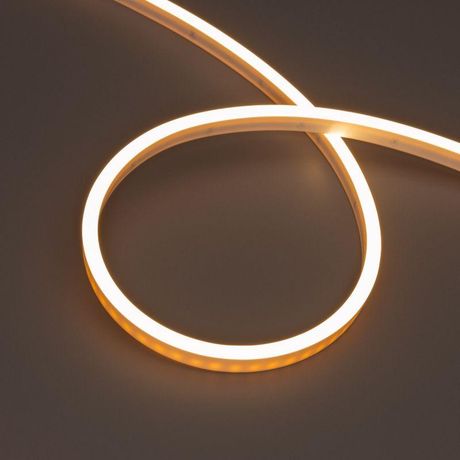 Лента светодиодная герметичная WAVE-SIDE-PU-A120-06x12mm 24V Warm2700 (8 W/m, IP68, 5m, wire x2) (ARL, вывод боковой, 3 года) - 052420 Arlight