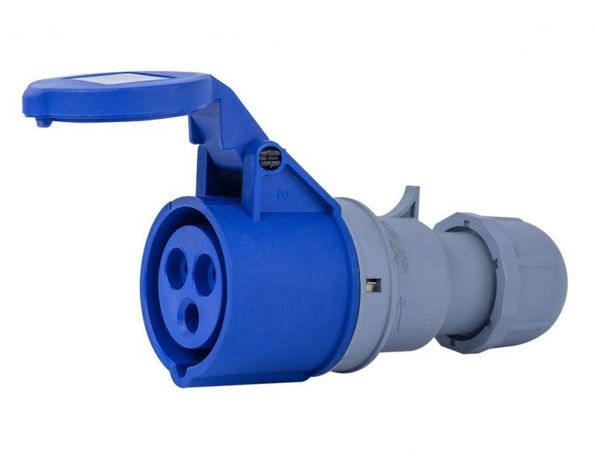 Розетка переносная 2Р+РЕ 32А 220В IP44 РП-103 DEKraft 26131DEK APC