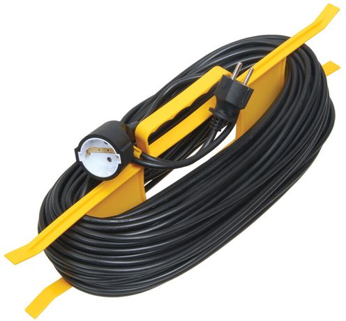 Удлинитель силовой 1 розетка шнур 40м ПВС 3x1 УР40 - WKF14-10-01-40 IEK