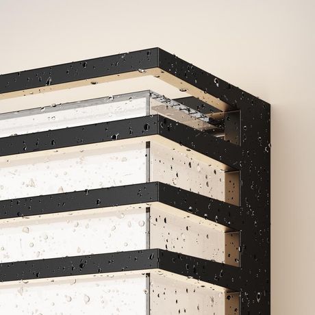 Светильник настенный (бра) Outdoor Downing Street IP 65 LED 10W 3000 K Черный - O020WL-L10B4K Maytoni