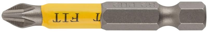 Биты кованые сталь S2 односторонние 50 мм PH2 Профи 2 шт блистер - 57505 РОС