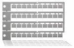 Блок маркировок для 19.21, пластик, 40 этикеток | 01940 Finder