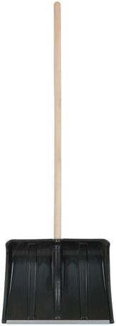 Лопата для уборки снега "Ледо" 495х375х1320мм деревянный черенок; пластик. 68101